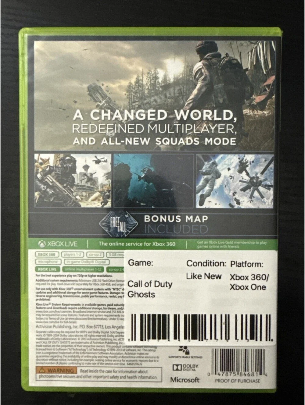 Call of Duty: Ghosts - Microsoft Xbox 360